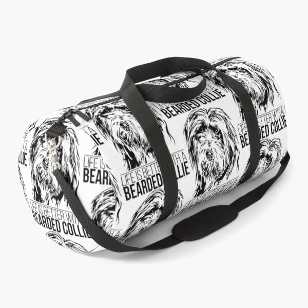 Item preview, Bearded Collie life is better Dog Saying Dog designed and sold by dogarts.