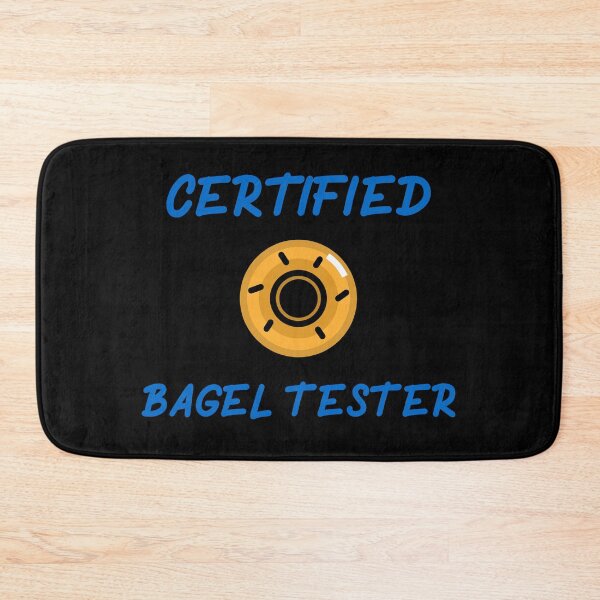 Item preview, Certified Bagel Tester - Breakfast Bagel Design designed and sold by Shirtlify.