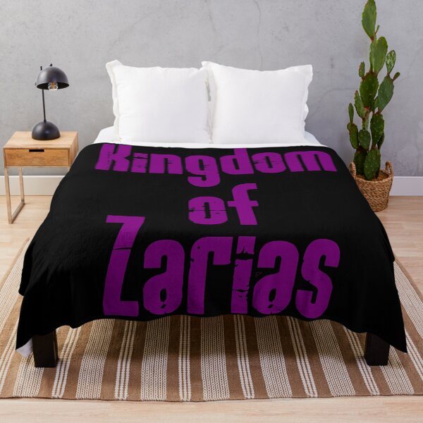 Item preview, Kingdom of Zarias Logo- Purple on Black designed and sold by Greenwood2112.