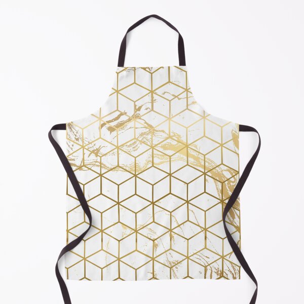 Item preview, MARBLE GOLD WHITE CUBE v2 designed and sold by lukas69graphic.