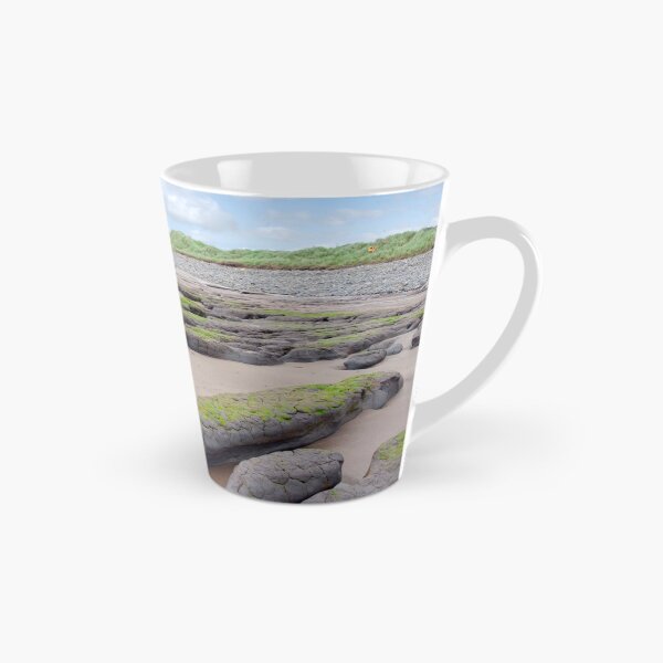 Item preview, mud banks and big dunes at Beal beach designed and sold by morrbyte.