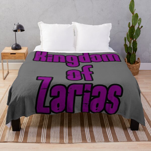 Item preview, Kingdom of Zarias Logo- Purple and Black on Gray designed and sold by Greenwood2112.
