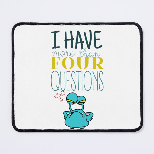 Item preview, Funny Passover Seder I Have More Than Four Questions designed and sold by Wild-Rose-.