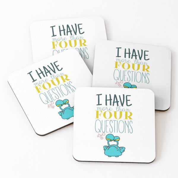 Item preview, Funny Passover Seder I Have More Than Four Questions designed and sold by Wild-Rose-.