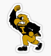 Vintage Iowa Hawkeye Sticker