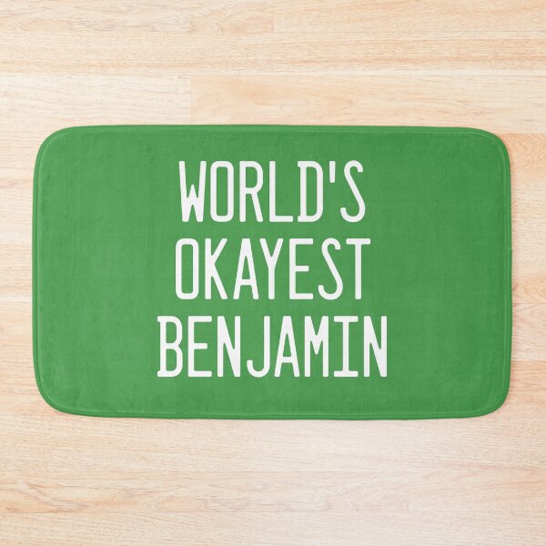 Item preview, World's Okayest Benjamin designed and sold by TimespunThreads.