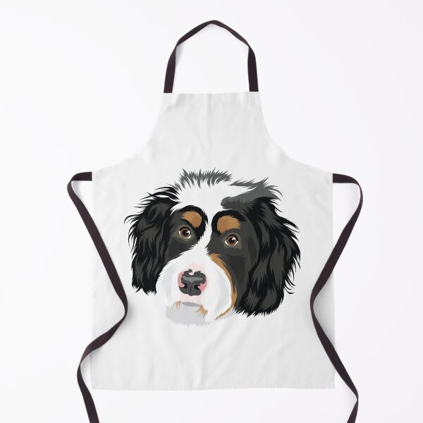 Item preview, Bernese Mountain Dog Vector Art Bernedoodle designed and sold by PutnamRoad.