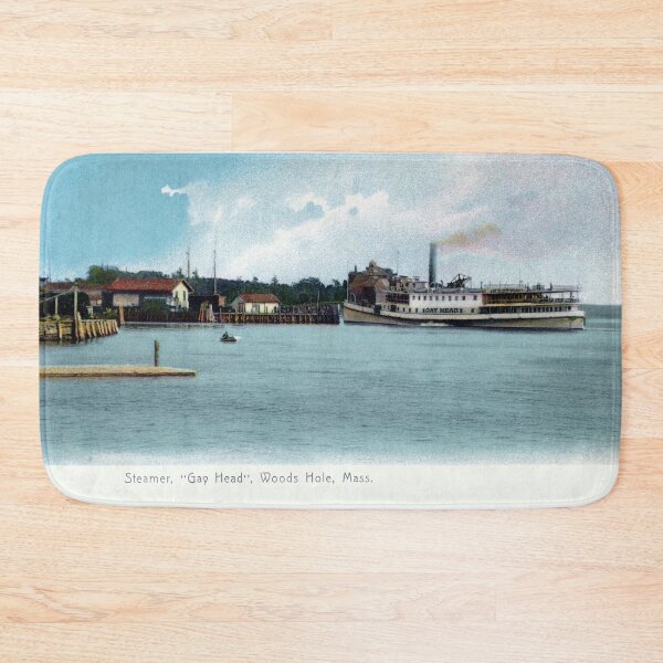 Item preview, 1905 Steamship at Woods Hole Massachusetts designed and sold by historicimage.