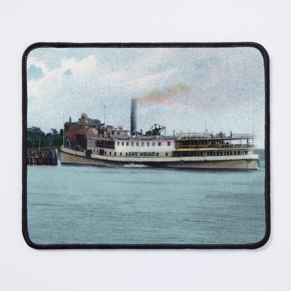Item preview, 1905 Steamship at Woods Hole Massachusetts designed and sold by historicimage.
