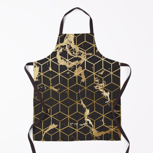 Item preview, MARBLE GOLD BLACK CUBE designed and sold by lukas69graphic.