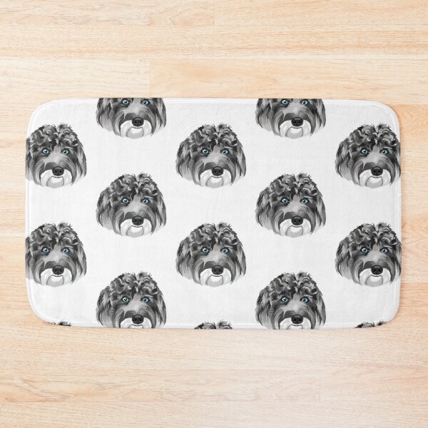 Item preview, Grey Labradoodle Golden doodle Dog  designed and sold by PutnamRoad.