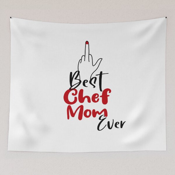 Item preview, Best Chef Mom Finger Mug With Middle Finger Mothers Day Birthday Cooking Chef designed and sold by EasyPrintGift.