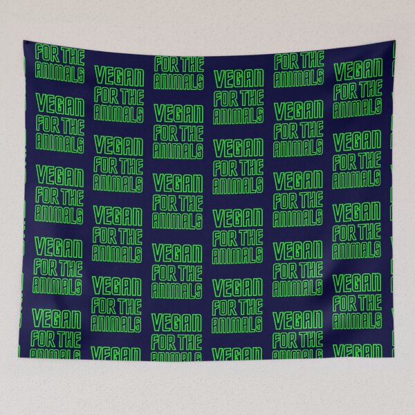 Item preview, Vegan For The Animals - Green designed and sold by GreenSlate.