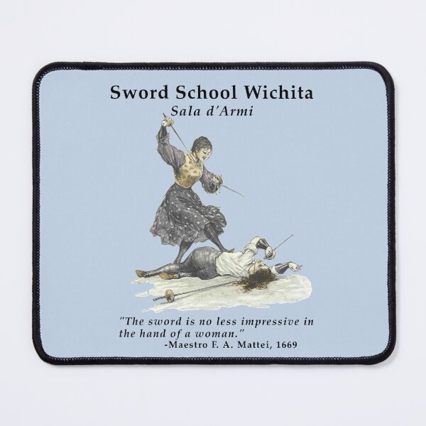 Item preview, SSW Sword and Dagger Ladies (Black Text) designed and sold by SwordSchoolICT.