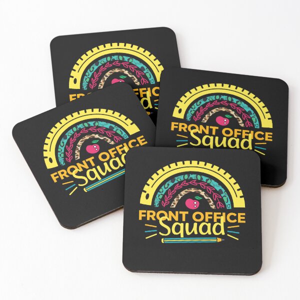 Item preview, Front Office Squad Rainbow Leopard School Teacher Officer Funny  designed and sold by pedrored369.