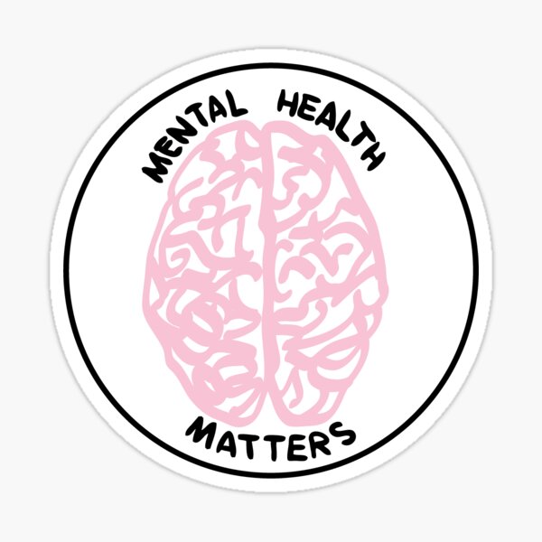 My Mental Health Matters to God | Christian Stickers