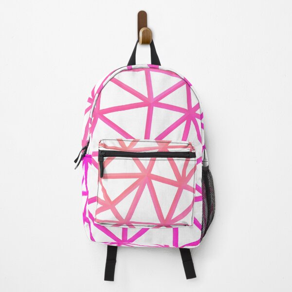 Artikelvorschau, Pink und Pfirsich Wireframe Geometric Minimal Design entworfen und verkauft von patternsoup.