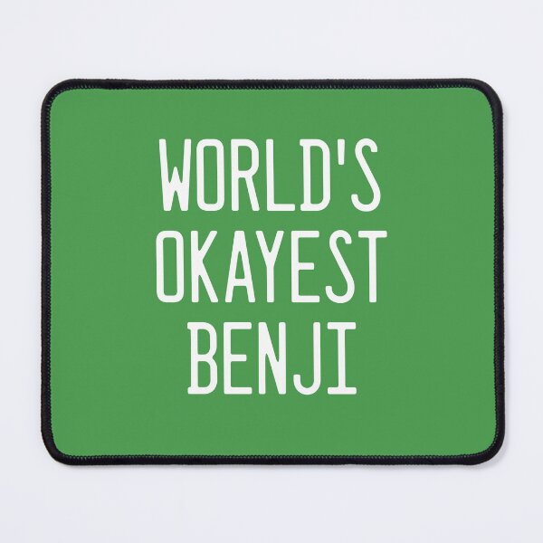 Item preview, World's Okayest Benji designed and sold by TimespunThreads.