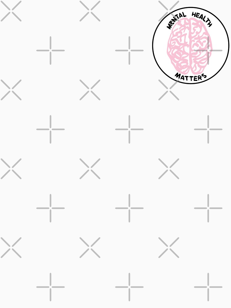 Aperçu 7 sur 7. T-shirt classique avec l'œuvre Questions de santé mentale créée et vendue par acoollamb.