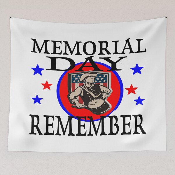 Item preview, Memorial Day - Remember  - Patriotic Drummer Boy designed and sold by davidmurtagh.