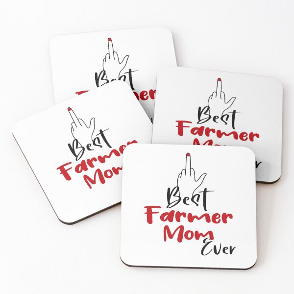 Item preview, Best Farmer Mom Finger Mug With Middle Finger Mothers Day Birthday Funny Farmer designed and sold by EasyPrintGift.