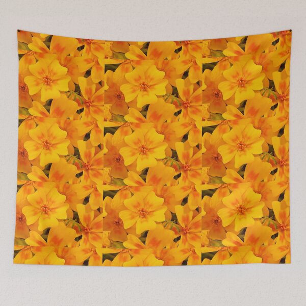 Item preview, Tagette Blossoms Macro designed and sold by Sandra Foster.
