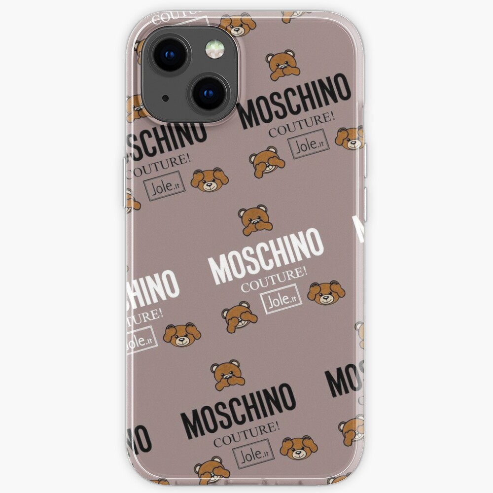 Brown Moschino Bear Best Selling Iphonee Case Iphone Case For Sale By Sangkerr Redbubble