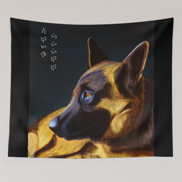 Item preview, German Shepherd - Black designed and sold by ThorReyes.