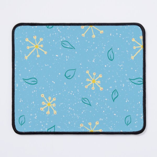 Item preview, Spring Longing Collection - Blue Snow Pattern designed and sold by Missing In Art.