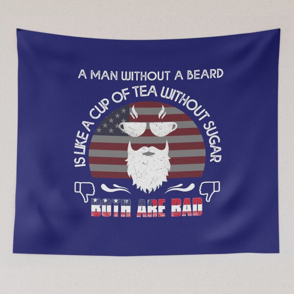 Item preview, A man without a beard is like a cup of tea without sugar Both are bad designed and sold by APTufnall.