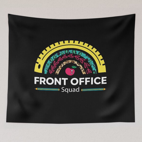 Item preview, Front Office Squad Rainbow Leopard School Teacher Officer Cool  designed and sold by pedrored369.