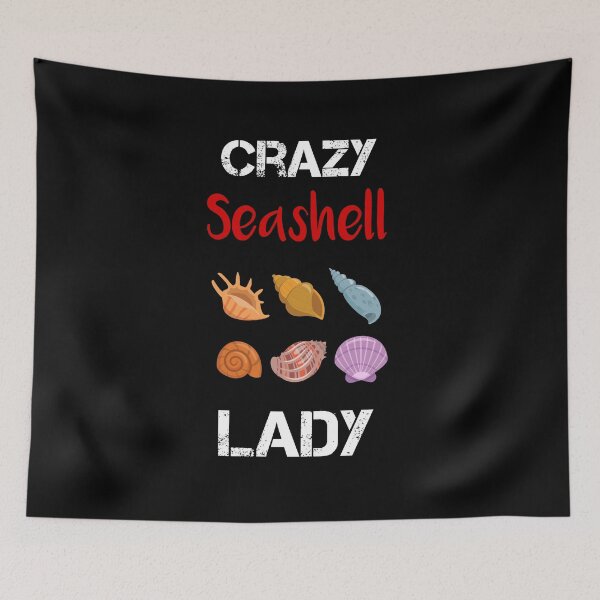 Item preview, Crazy Seashell Lady designed and sold by rachidhaz.