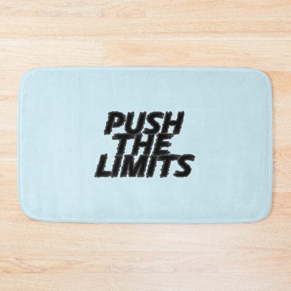 Item preview, Gym Motivational Quote Push The Limits  designed and sold by catchyology.