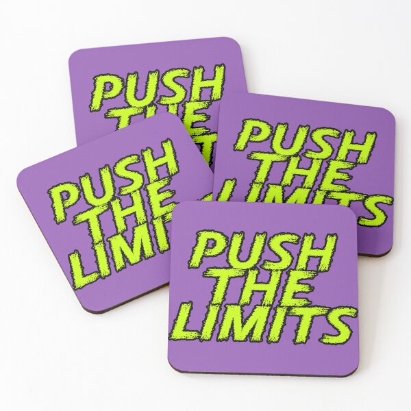 Item preview, Gym Motivational Saying Push The Limits  designed and sold by catchyology.