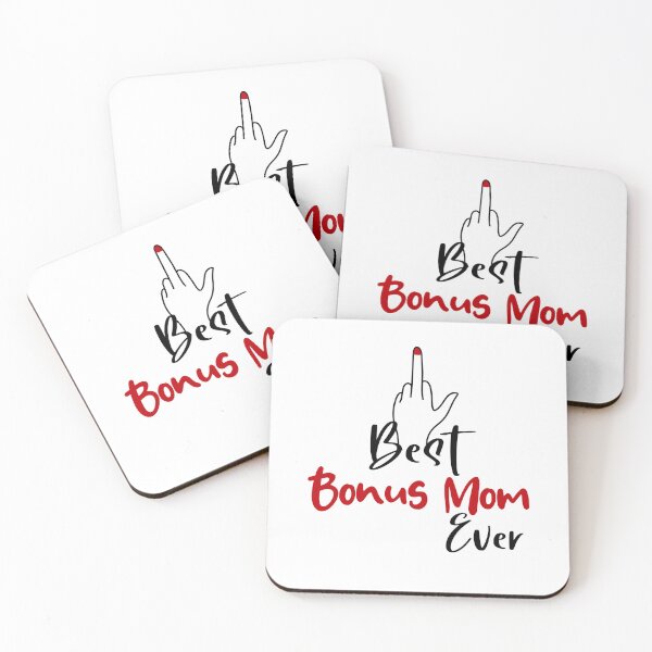 Item preview, Best Bonus Mom Finger Mug With Middle Finger Mothers Day Birthday Funny Stepmom designed and sold by EasyPrintGift.
