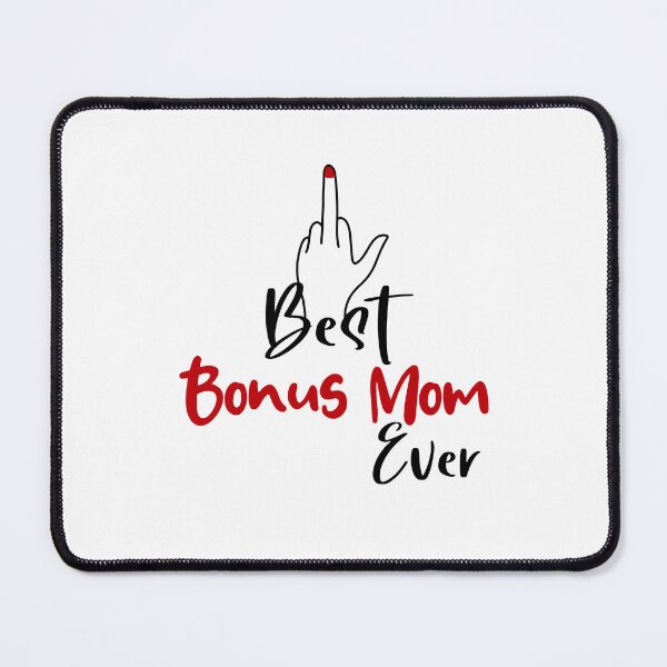 Item preview, Best Bonus Mom Finger Mug With Middle Finger Mothers Day Birthday Funny Stepmom designed and sold by EasyPrintGift.