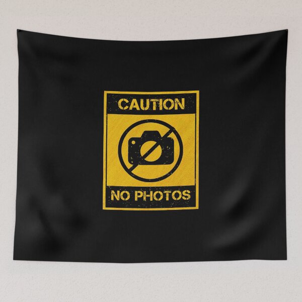 Item preview, No Photos designed and sold by CAUTION SHOP.