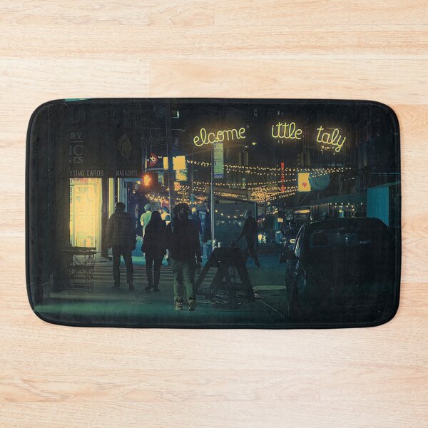 Item preview, Welcome Little Italy - New York City Night Street Photography designed and sold by Anthonypresley.