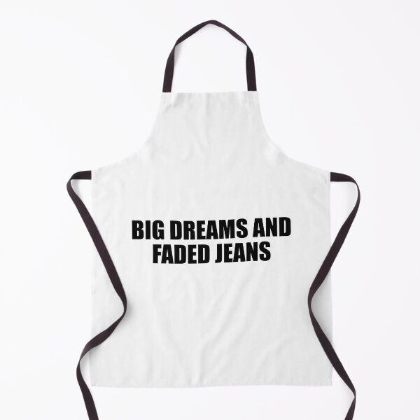 Item preview, big dreams and faded jeans designed and sold by Colorfulandfun.