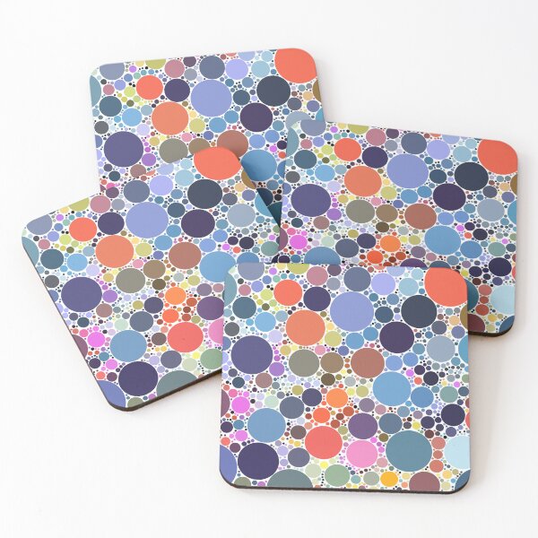Item preview, Super Packed Polka Dots Multicolored Pattern designed and sold by patternsoup.
