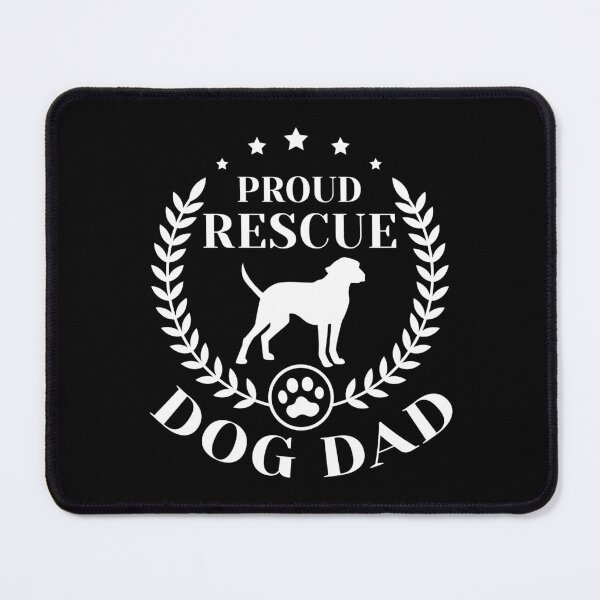 Item preview, Proud Rescue Dog Dad designed and sold by TheMugsZone.