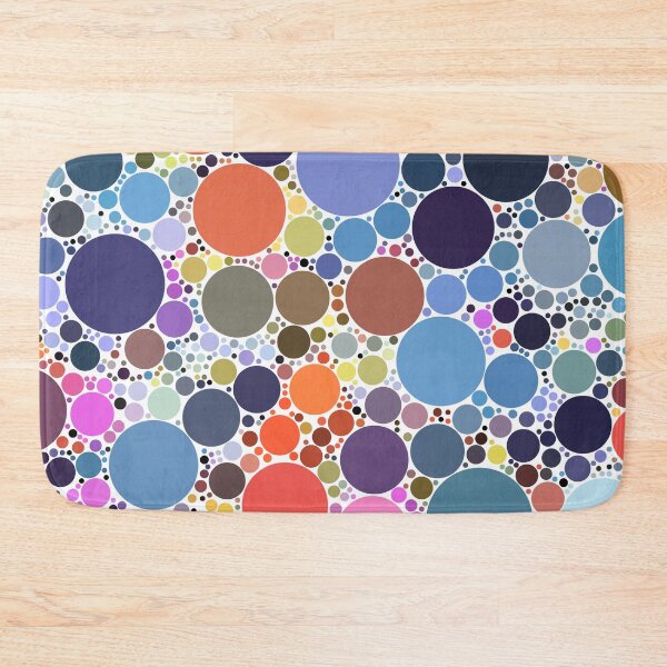 Item preview, Super Packed Polka Dots Multicolored Pattern designed and sold by patternsoup.
