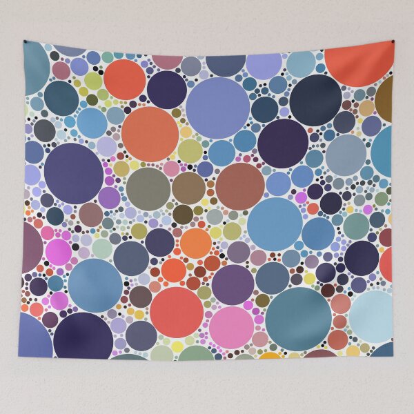 Item preview, Super Packed Polka Dots Multicolored Pattern designed and sold by patternsoup.