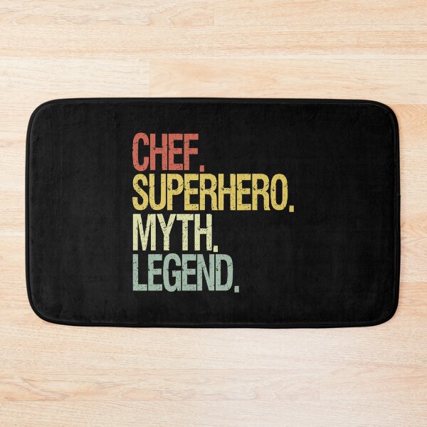 Item preview, Chef Super Hero Myth Legend designed and sold by ibarrbeat.