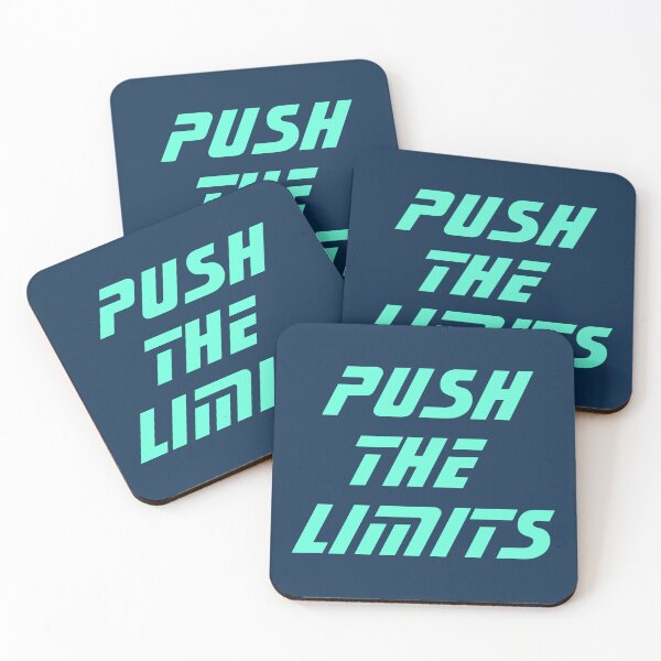 Item preview, Neon Gym Motivational Saying Push The Limits  designed and sold by catchyology.