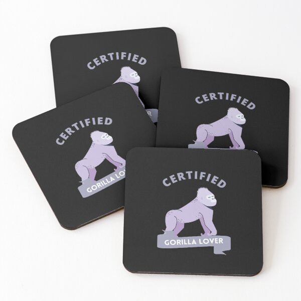 Item preview, Certified Gorilla Lover designed and sold by GasconyPassion.