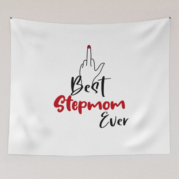 Item preview, Best Stepmom Finger Mug With Middle Finger Mothers Day Birthday Funny Stepmother designed and sold by EasyPrintGift.