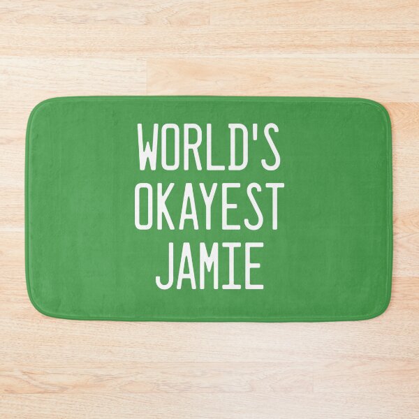 Item preview, World's Okayest Jamie designed and sold by TimespunThreads.