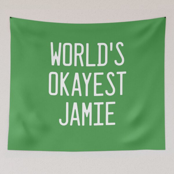 Item preview, World's Okayest Jamie designed and sold by TimespunThreads.