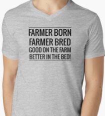 Better In The Bed Design Men's V-Neck T-Shirt